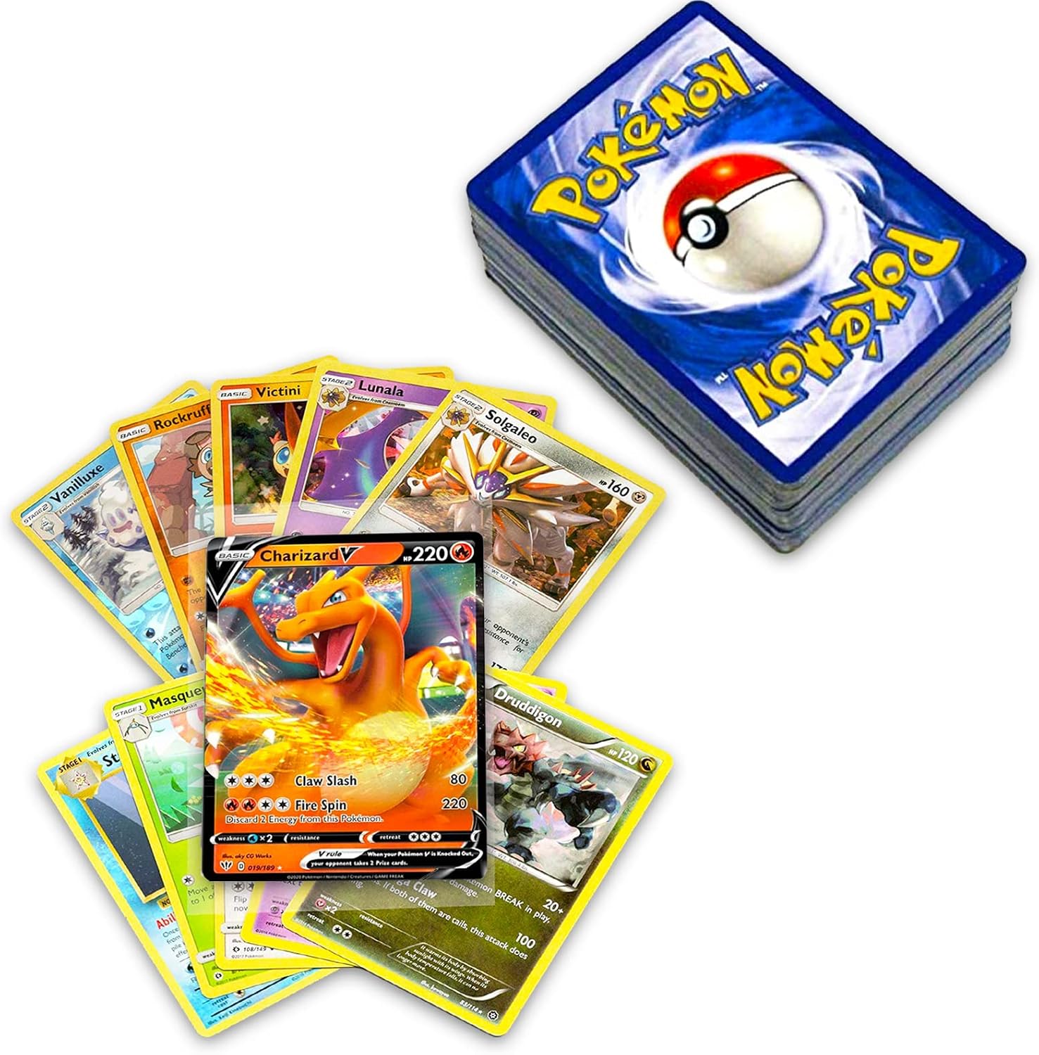 Caja de cartón Oficial de Pokémon 50+